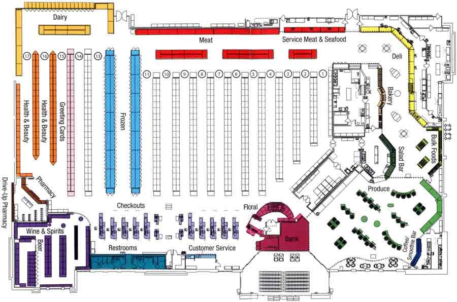 Store map preview